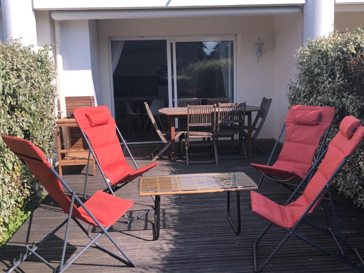 Апартаменты T2 Rez De Jardin Piscine Parking La Baule Геранд Экстерьер фото